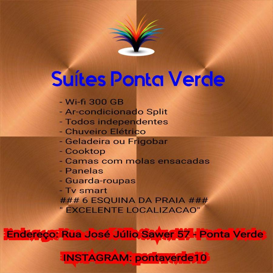 Suites Na Ponta Verde Maceió Екстериор снимка
